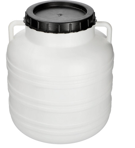 Plastic barrel 30l - with, lid