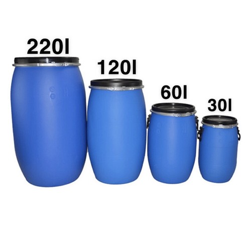 30l 60l 120l - plastic, open