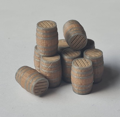 Wooden barrels 200l model - wooden,