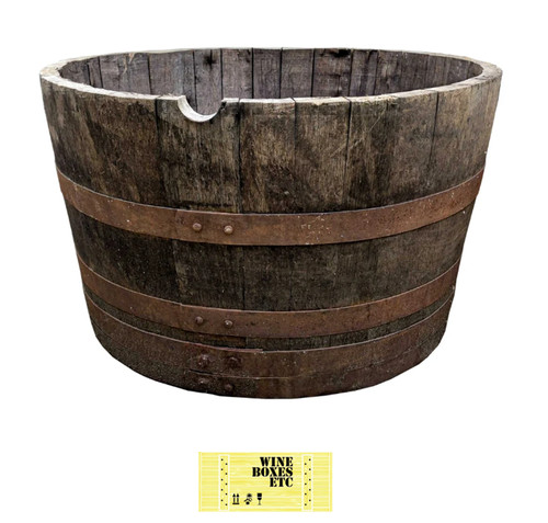 Large half oak wooden - large,