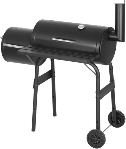 Charcoal bbq barrel - bbq, grill
