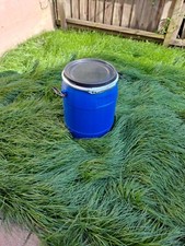 Plastic barrel with lid 60